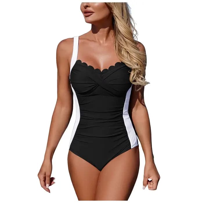 Maillot de bain une pièce pour femmes et jeunes filles