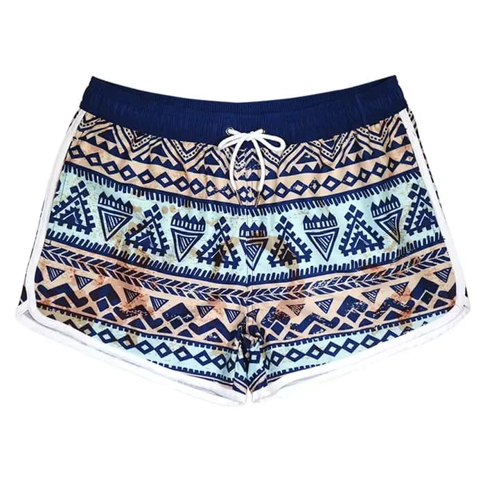 Short de plage à séchage rapide pour femme