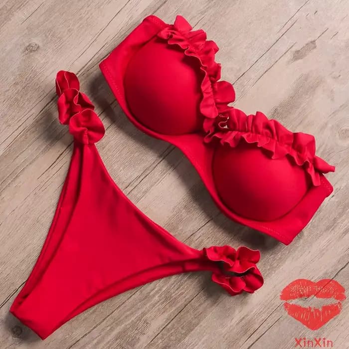 Maillot de bain bandeau pour femme