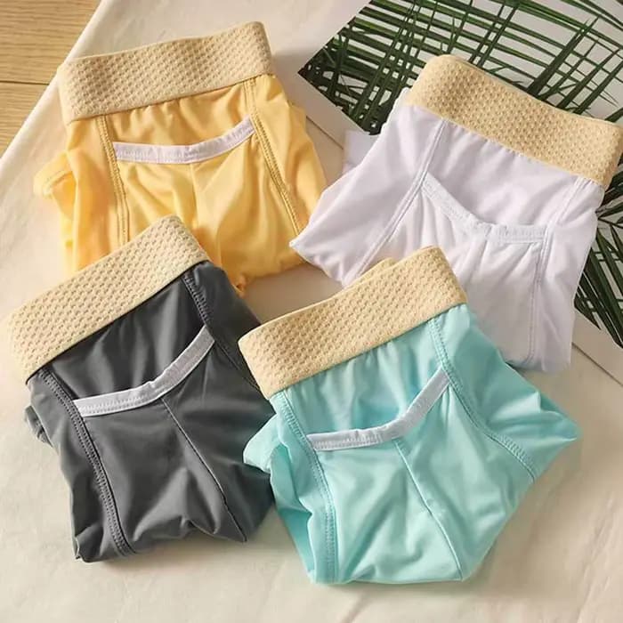 Lingerie pour hommes, slips de couleur assortie, sous-vêtements respirants, caleçons extensibles, culottes sexy, boxershort, knickers