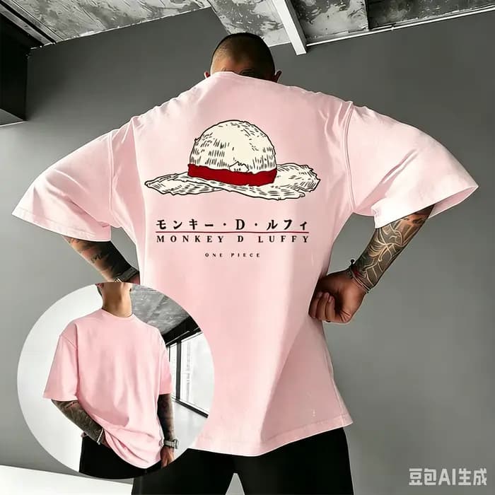 T-shirt One Piece Anime Luffy pour Hommes et Femmes, T-shirt graphique d'été, Streetwear décontracté à manches courtes, Nouvelle mode 2026, Imprimé dessin animé