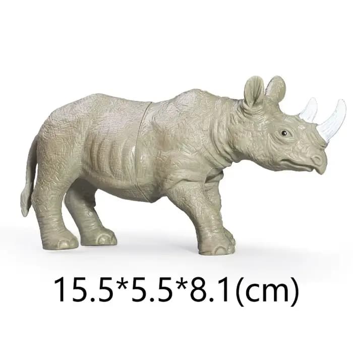 Nouveau Animal sauvage Zoo tigre kangourou éléphant serpent ours cerf Koala écureuil modèle Figurine Collecta jouet figurines cadeau pour les enfants