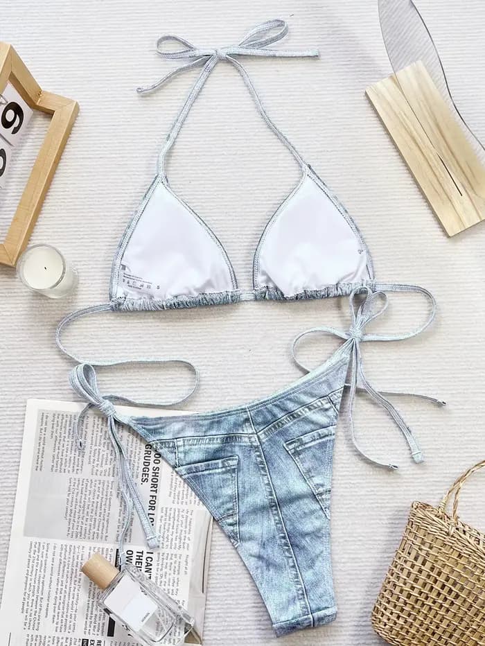 Maillot de bain sexy imprimé pour femmes