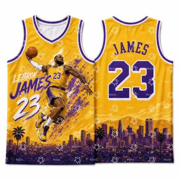 Maillot de basket-ball des Philadelphia 26-27, maillot de football LeBron James n°23, t-shirt de sport d'été pour homme, vêtements pour enfant 