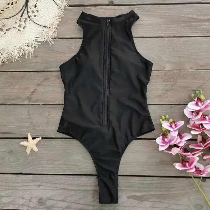 Maillot de bain une pièce sans manches, Sexy, Style Sport, body pour femmes, Monikini, costume de plage, vêtements de surf, nouvelle collection 2024