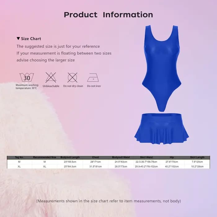 Maillot de bain deux pièces avec jupe pour femme, justaucorps brillant, coupe haute, avec mini jupe à volants, ensemble pour la plage et la natation