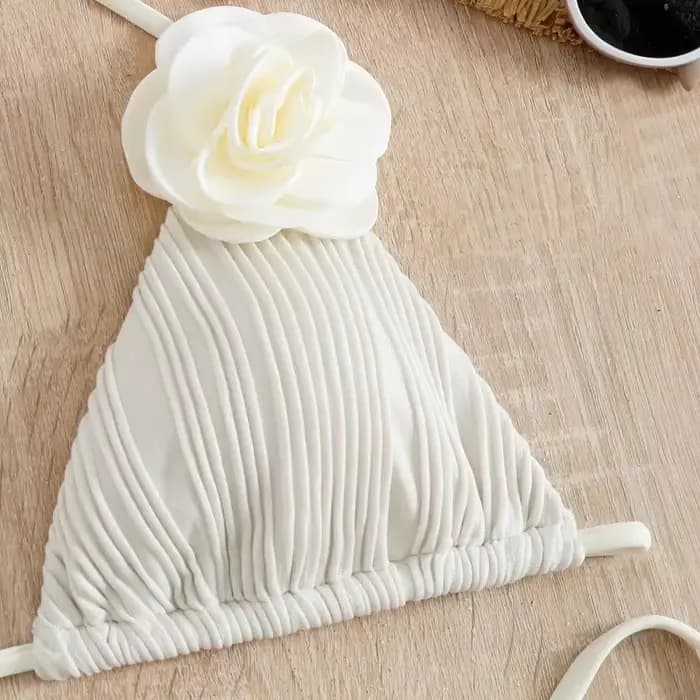 Sexy Rose fleur Bikini maillots de bain