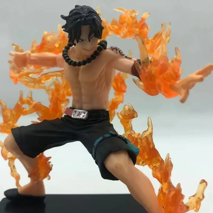 Figurines d'action de feu Portgas D ZanBattle, figurine de collection d'anime japonais, modèle en PVC Auckland, jouet pour les amoureux de l'anime, 1 pièce