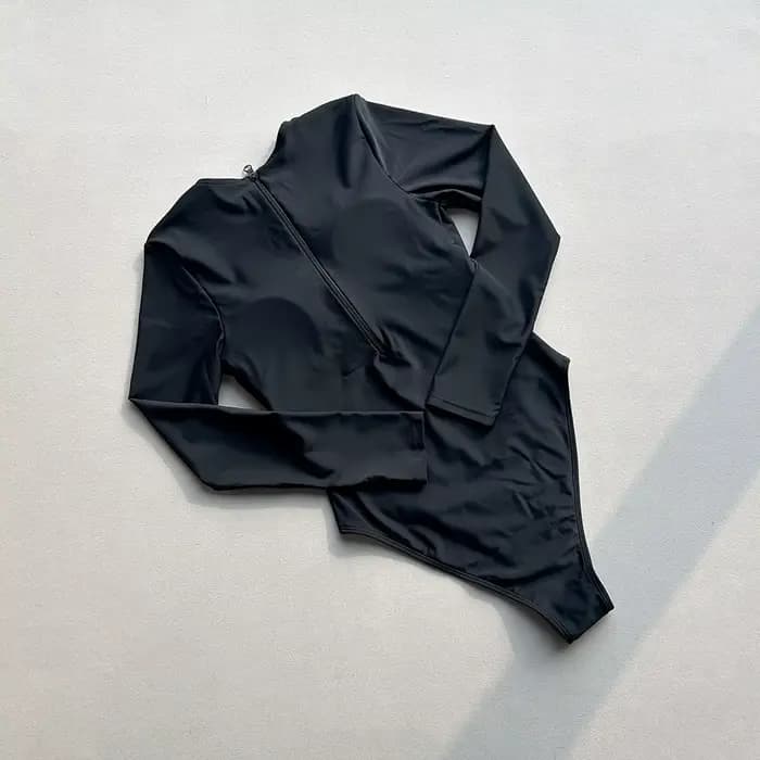 Maillot de bain de sport de surf 2025 à manches longues pour femme