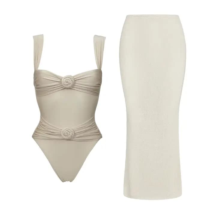 Fleur Bikini femmes Sexy maillot de bain Push Up maillots