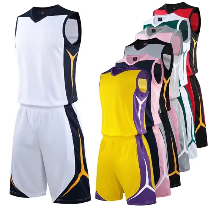 Sportedly-Ensemble de maillot de basket-ball personnalisé vierge pour hommes et femmes, uniformes de basket-ball de haute qualité, vêtements de sport, maillot universitaire