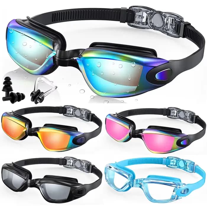Lunettes de natation professionnelles imperméables