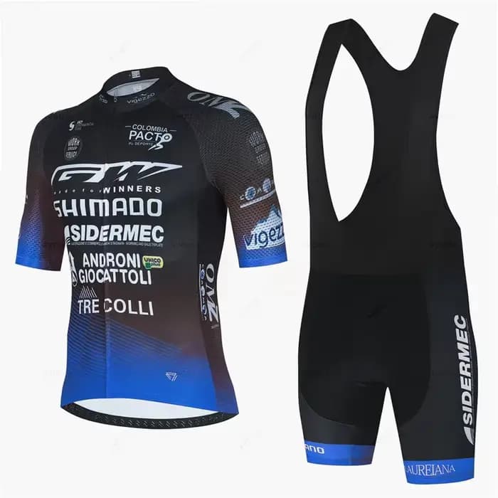 Maillot de cyclisme pour hommes, ensemble de bavoirs 19D, vêtements de vélo, vêtements de vélo, culotte courte, vêtements d'été, 2025