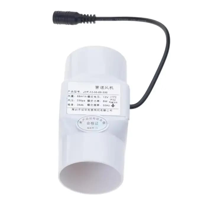 Ventilateur d tuyau Ventilation, 50mm, 110/220V, pour salle bain, cuisine, livraison directe