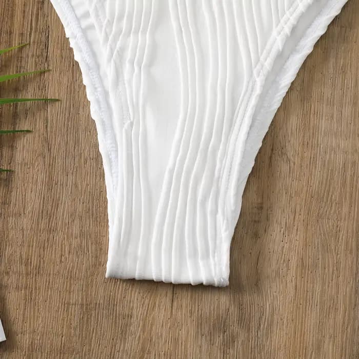 Maillot de bain blanc pour femmes