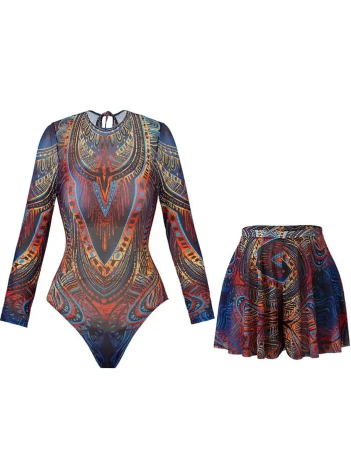 Maille taille haute Sexy maillot de bain femmes été