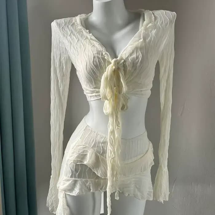 Maillot de bain femme, bikini amincissant et couvrant le ventre