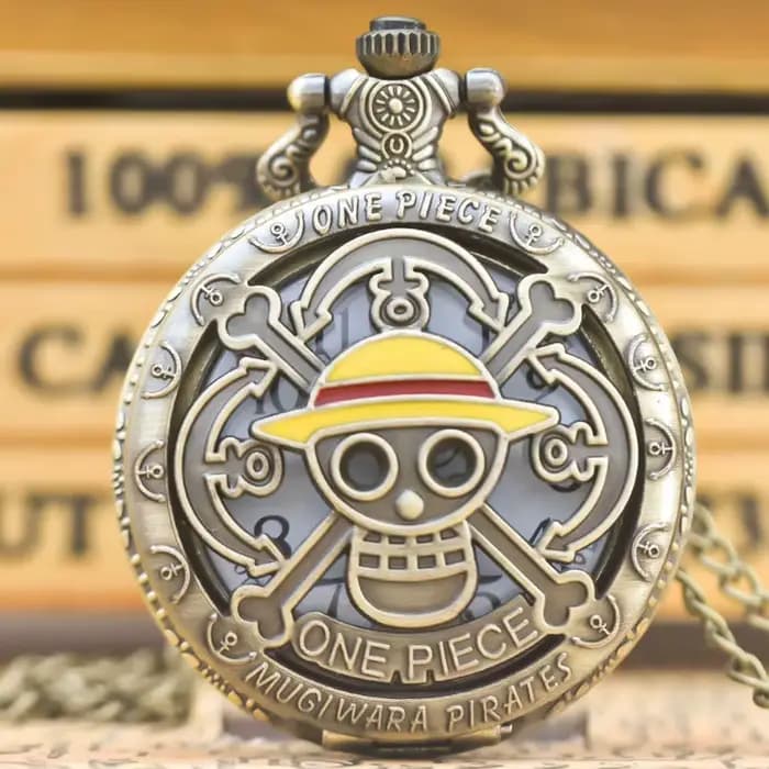 Nouvelle montre de poche de la série Anime One Piece, impression créative exquise, montre à quartz personnalisée pour hommes et femmes, tendance