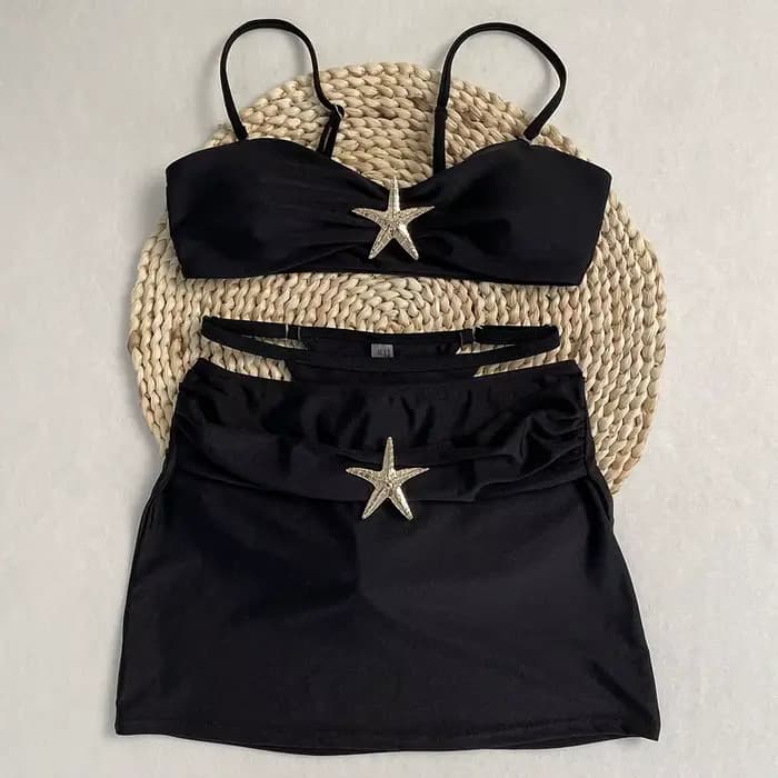 DEBAIOR 3 pièces Bikini femmes maillot de bain