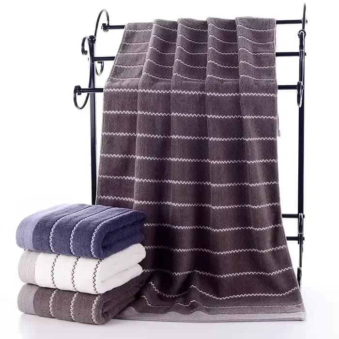 Grandes Serviettes de Bain 100% Coton