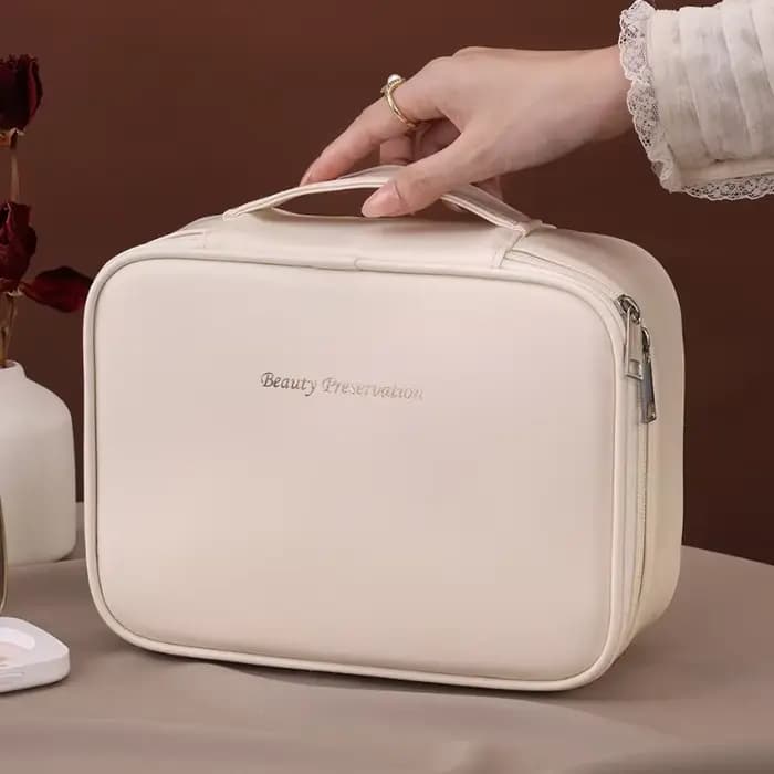Nouveau sac à cosmétiques pour femmes, sac de rangement Portable, sac de maquillage de luxe de grande capacité, organisateur de voyage, sacs de toilette essentiels