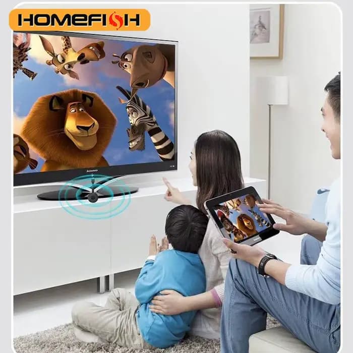 Projection HD sans fil multi-appareils : téléphone mobile connecté à la télévision, projection HD 1080P, ordinateur, iPad, projecteur d'écran en direct Wi-Fi