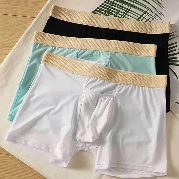 Lingerie pour hommes, slips de couleur assortie, sous-vêtements respirants, caleçons extensibles, culottes sexy, boxershort, knickers