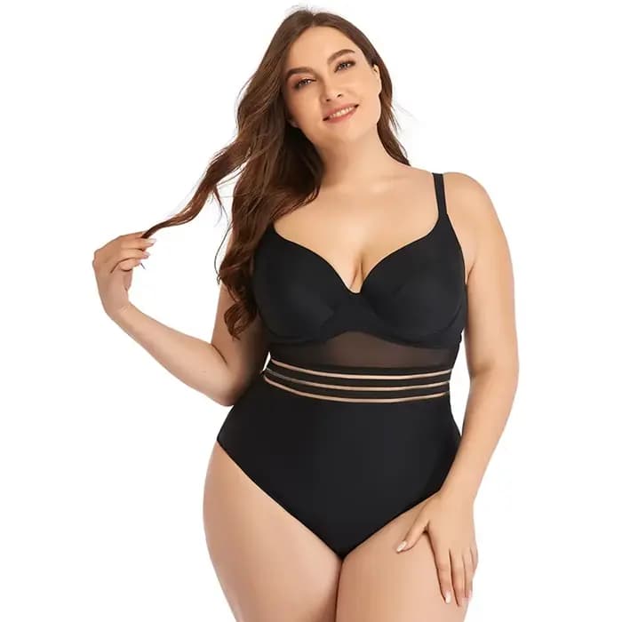 Maillot de bain une pièce grande taille