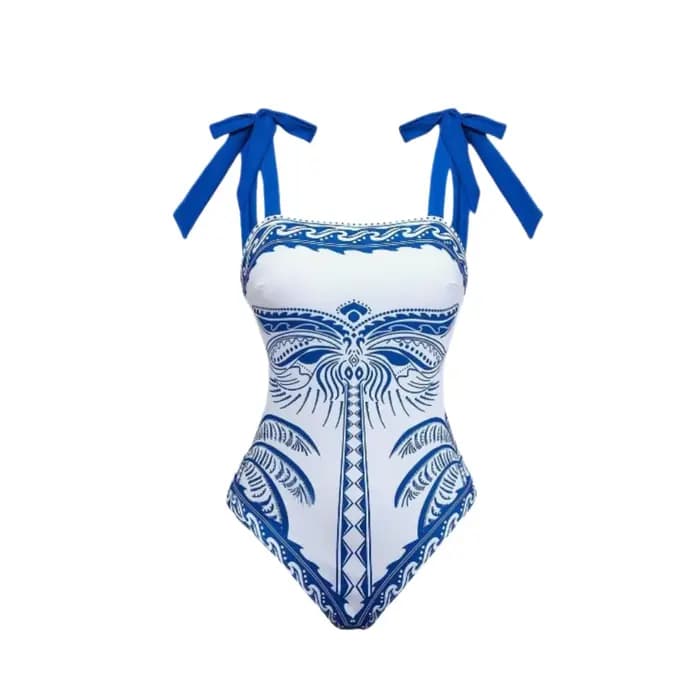 Maillot de bain une pièce rétro