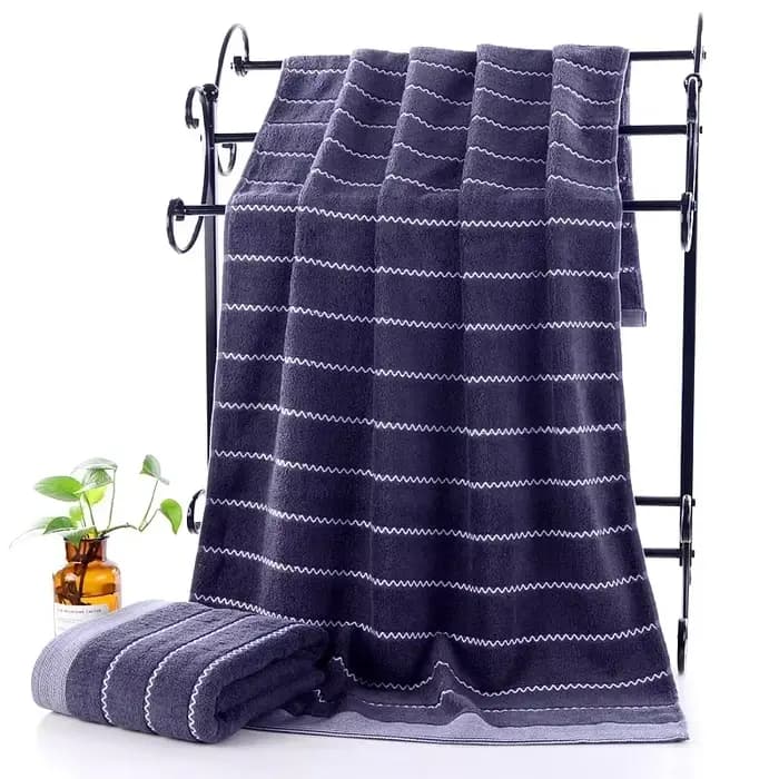 Grandes Serviettes de Bain 100% Coton