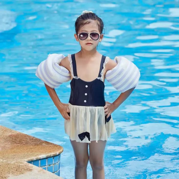 Rooxin Bouées de natation pour bébé, flotteurs de piscine pour adultes et enfants, équipement de jeu aquatique, bouées gonflables, brassards de natation