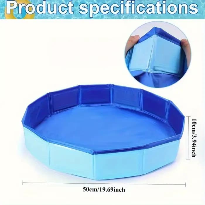 Bassin gonflable de bain de pieds de piscine