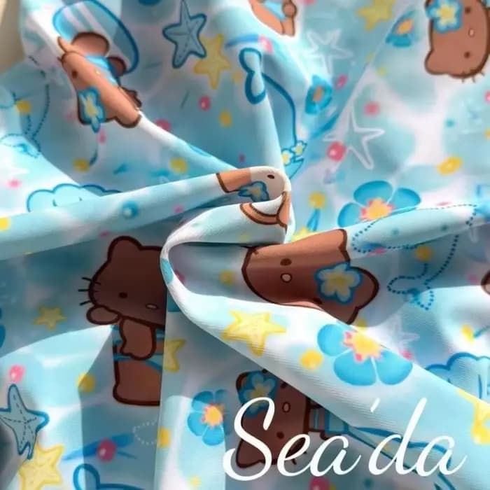 Maillot de bain Kawaii Sanrio Hello Kitty pour femme