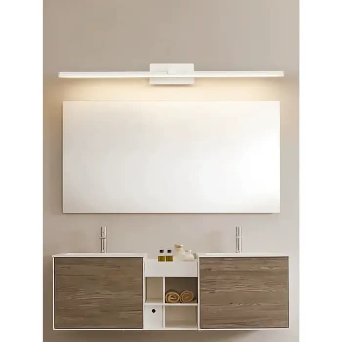 COOINJOY Lampe LED pour miroir de salle de bain 40CM, lumière de maquillage, lumière blanche chaude, éclairage moderne pour miroir de salle de bain, AC90-260V