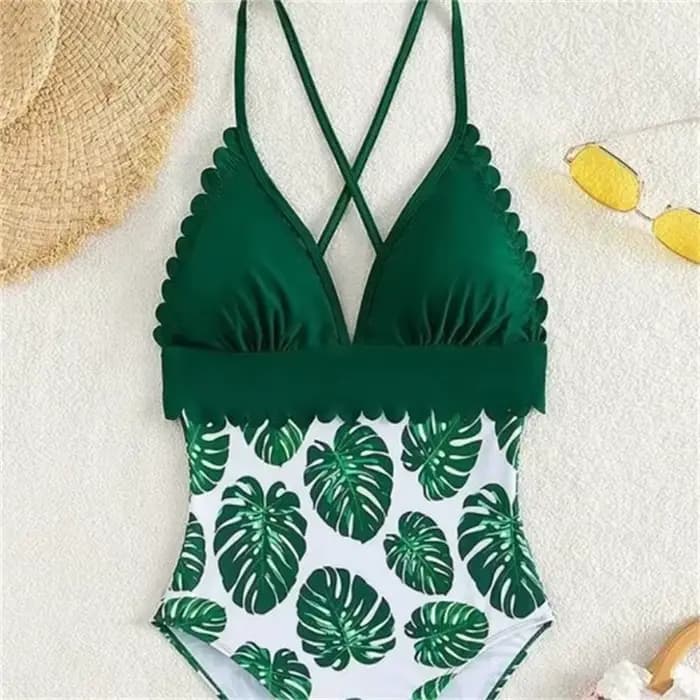 Famille correspondant maillot de bain été père fils mère fille maillots de bain nouvelle plage ensoleillé Bikini enfants mode imprimer vêtements costumes