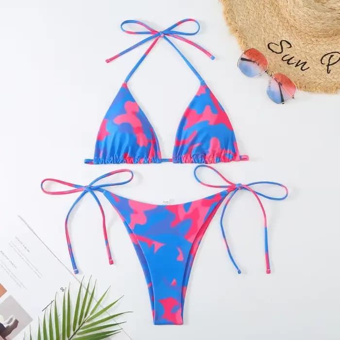 Maillot de bain brésilien deux pièces pour femme, bikini rembourré, maillot de bain femme, baigneur, baigneur imbibé, maillot de bain femme, 5 couleurs