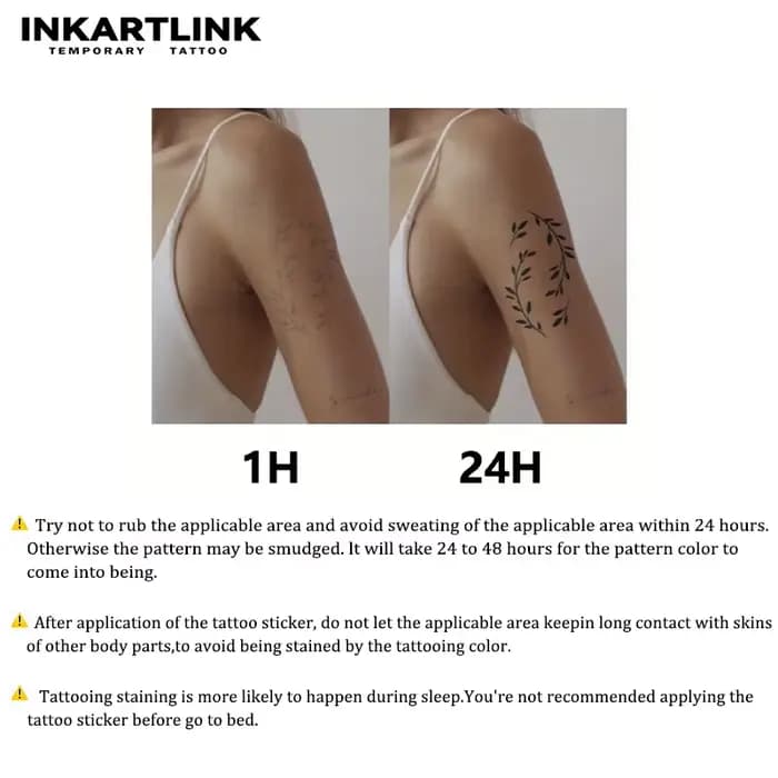 Tatouage temporaire chauve-souris, dure jusqu'à 15 jours, autocollant semi-permanent magique étanche, nouvelle technologie.