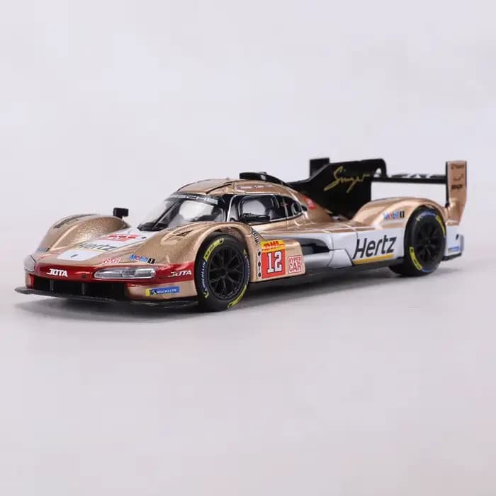 Burago 1:43 Porsche 963 Le Mans voiture de course 24 heures modèle de voiture en alliage