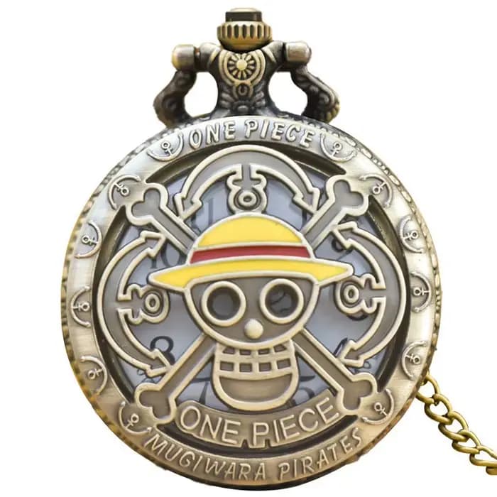 Nouvelle montre de poche de la série Anime One Piece, impression créative exquise, montre à quartz personnalisée pour hommes et femmes, tendance