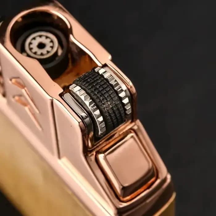 CHIEF Briquet double doublure coupe-vent créatif et personnalisé, trois types de briquets à flamme, option cadeau préférée