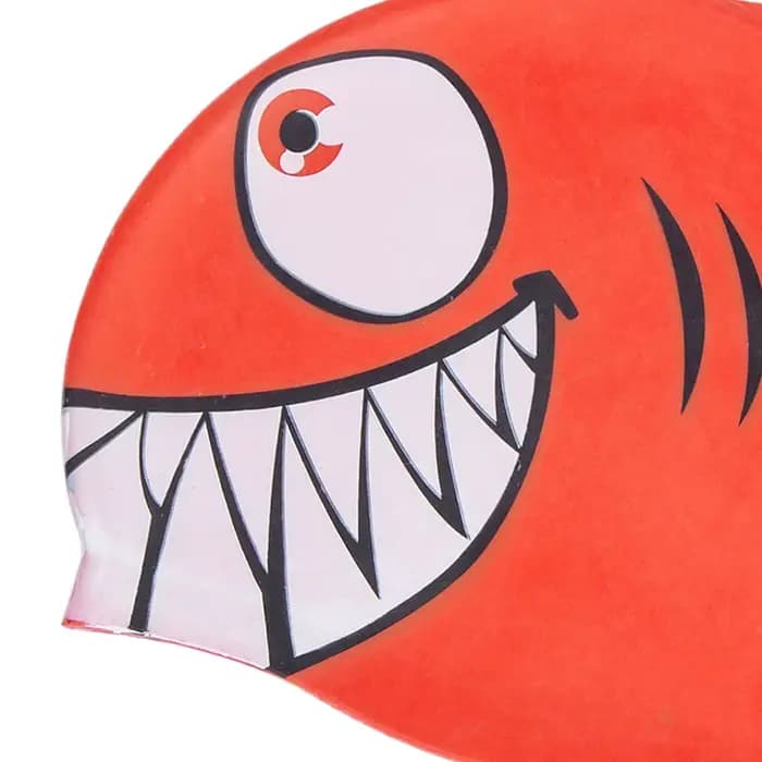 Bonnet de bain en forme de requin