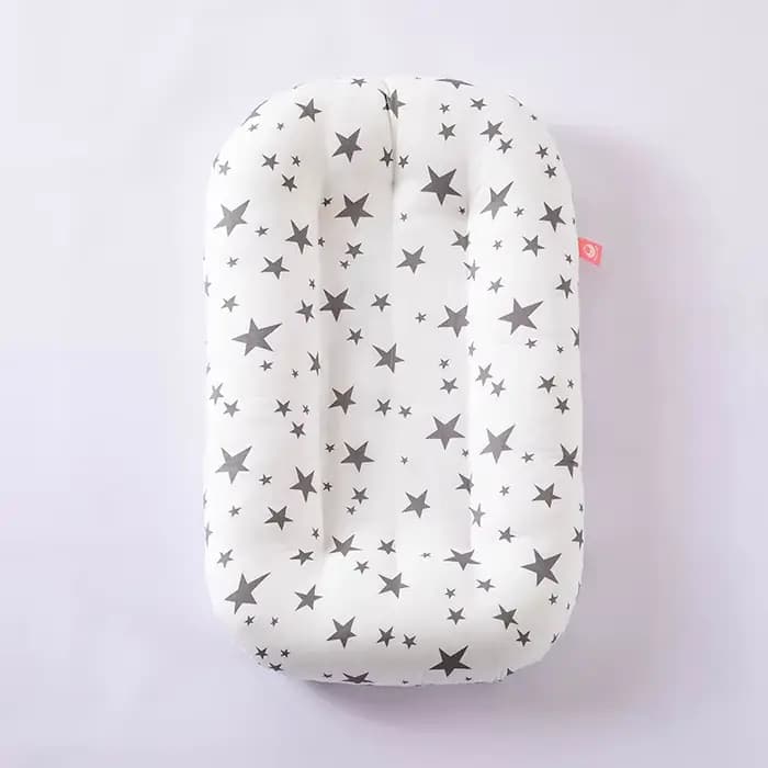 Transat et nid douillet pour bébé de 0 à 24 mois, nid pour bébé en coton respirant supervisé pour nouveau-né, transat pour nourrisson