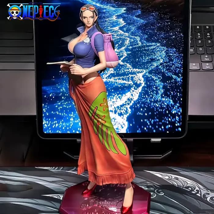 27 cm/10,63 pouces Anime une pièce Figure Nico Robin figurines d'action Pvc Statue bureau ornement Collection modèle jouets cadeaux