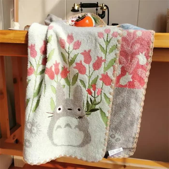 Serviette de bain en fil non torsadé en coton japonais 120x60cm, serviette de plage chinchilla magnifiquement brodée pour enfants et adultes
