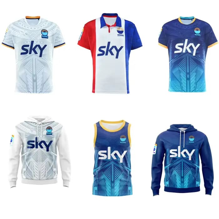 Vêtements d'entraînement veste à capuche 2025 2026 MOANA chemise de rugby moana maillot de rugby s-5xl