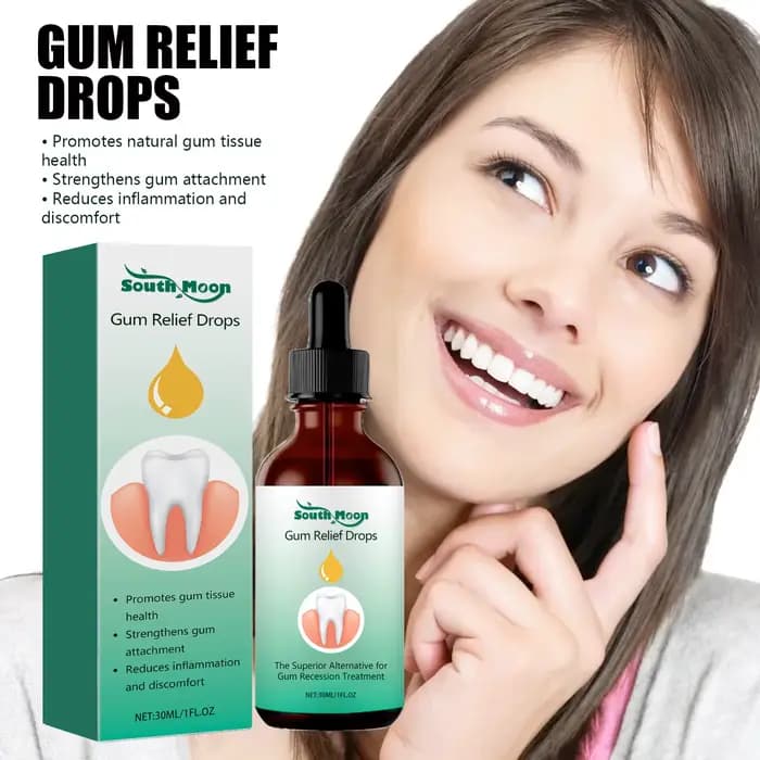 Gouttes pour soulager les maux de dents, réduire les saignements des gencives, atténuer la douleur et le gonflement, éliminer la plaque dentaire, les taches et les caries, traiter la parodontite, prot