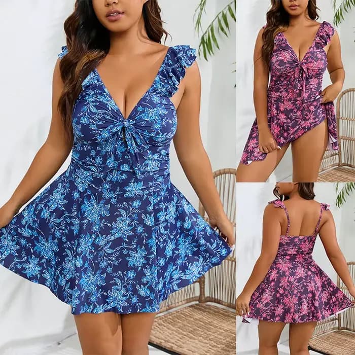 Maillot de bain une pièce imprimé Floral, maillot de bain pour femmes, rétro, Vintage, pour surf, Biquini