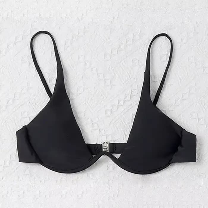 Sexy à armatures Bikini femmes solide Push Up soutien-gorge string maillot de bain 2025 deux pièces