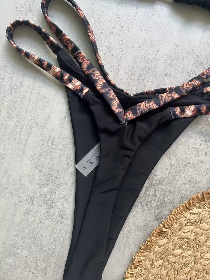 Maillot de bain femme sexy, nouveau bikini push-up, ensemble brésilien, tenue de plage, biquini deux pièces