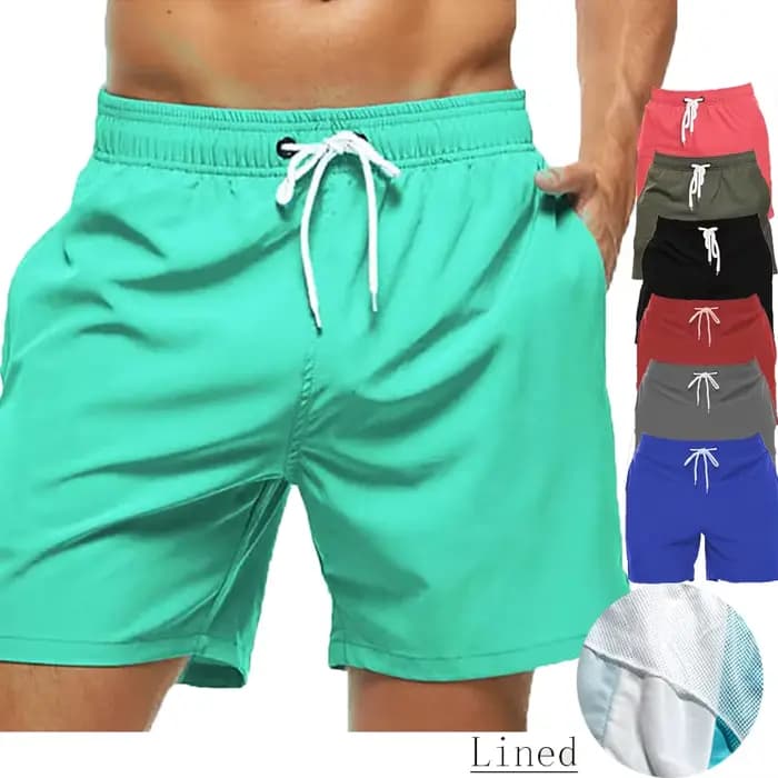 Short de bain pour hommes, séchage rapide, cordon de serrage, taille élastique, Design, surf, Sports aquatiques, plage, été
